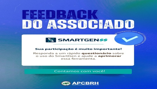Feedback do associado sobre o SmartGen